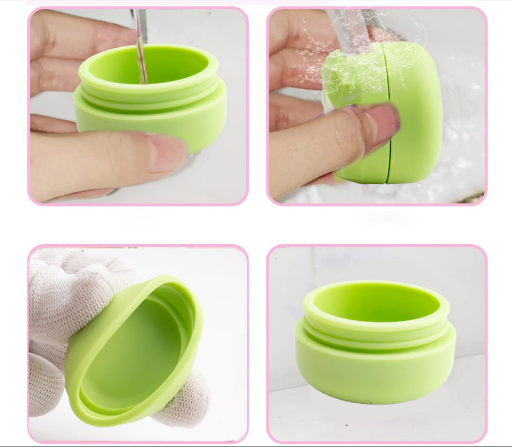 Versatile Silicone Travel Bottle for Skincare and Pharmaceuticals