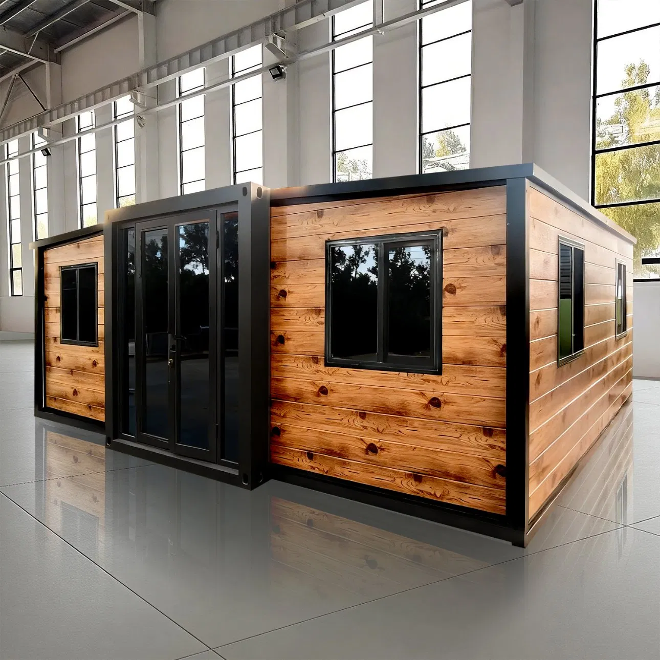 Customized Luxury Prefab Modular Prefabricated Tiny Office Expandable Container House