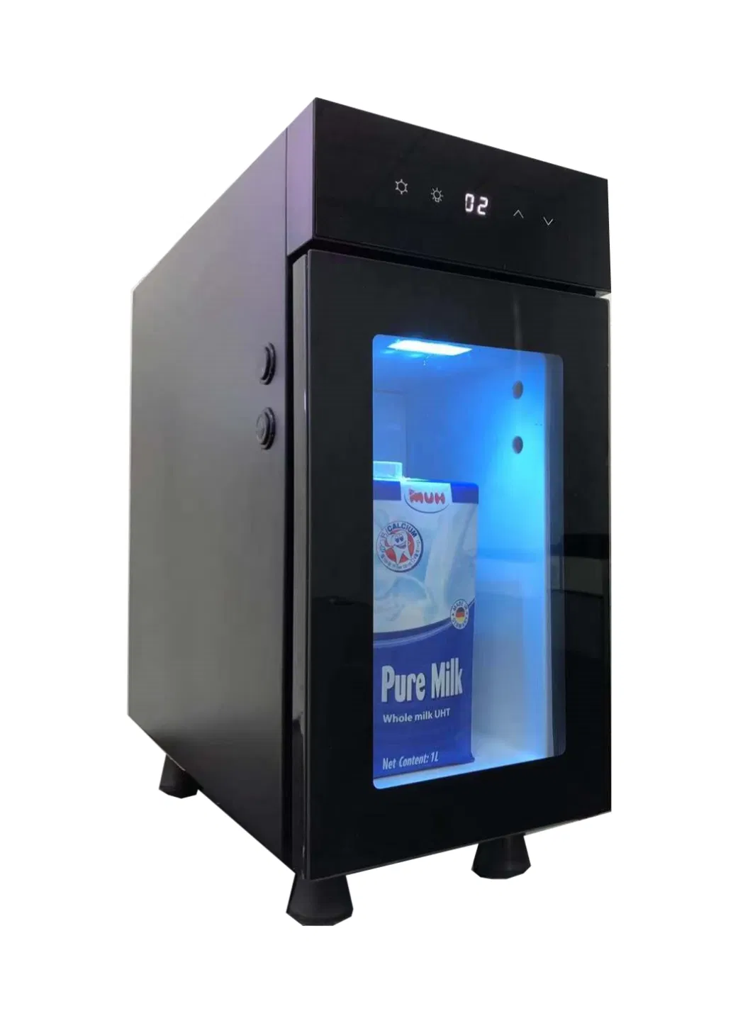 Professional Milk Cooler Machine with Glass Door M10s 9L Capacity