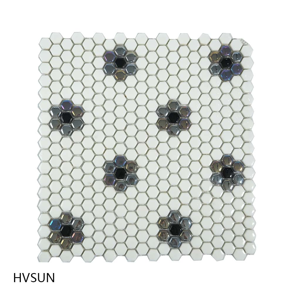 Factory Price Azure Blue Glass Mosaic for Swimming Pool Mosaic Tile