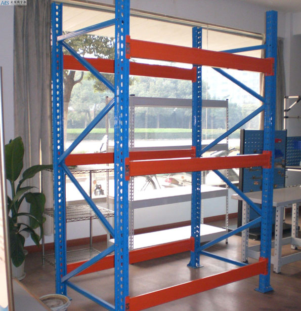 Adjustable Heavy Duty Storage Warehouse Rack Display Rack Steel Tear Drop Pallet Racking Canada Style Rack