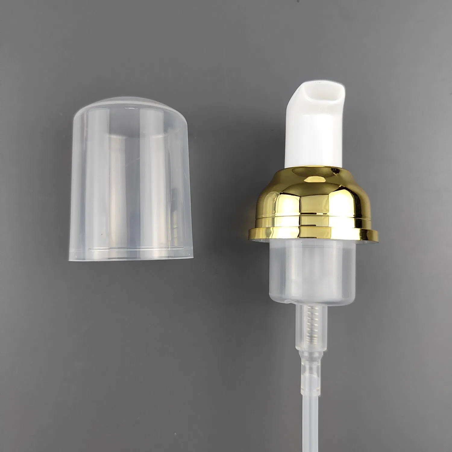 Hot Selling Factory Price White Gold Electro Plating Facial Wash Foam for Bottle
