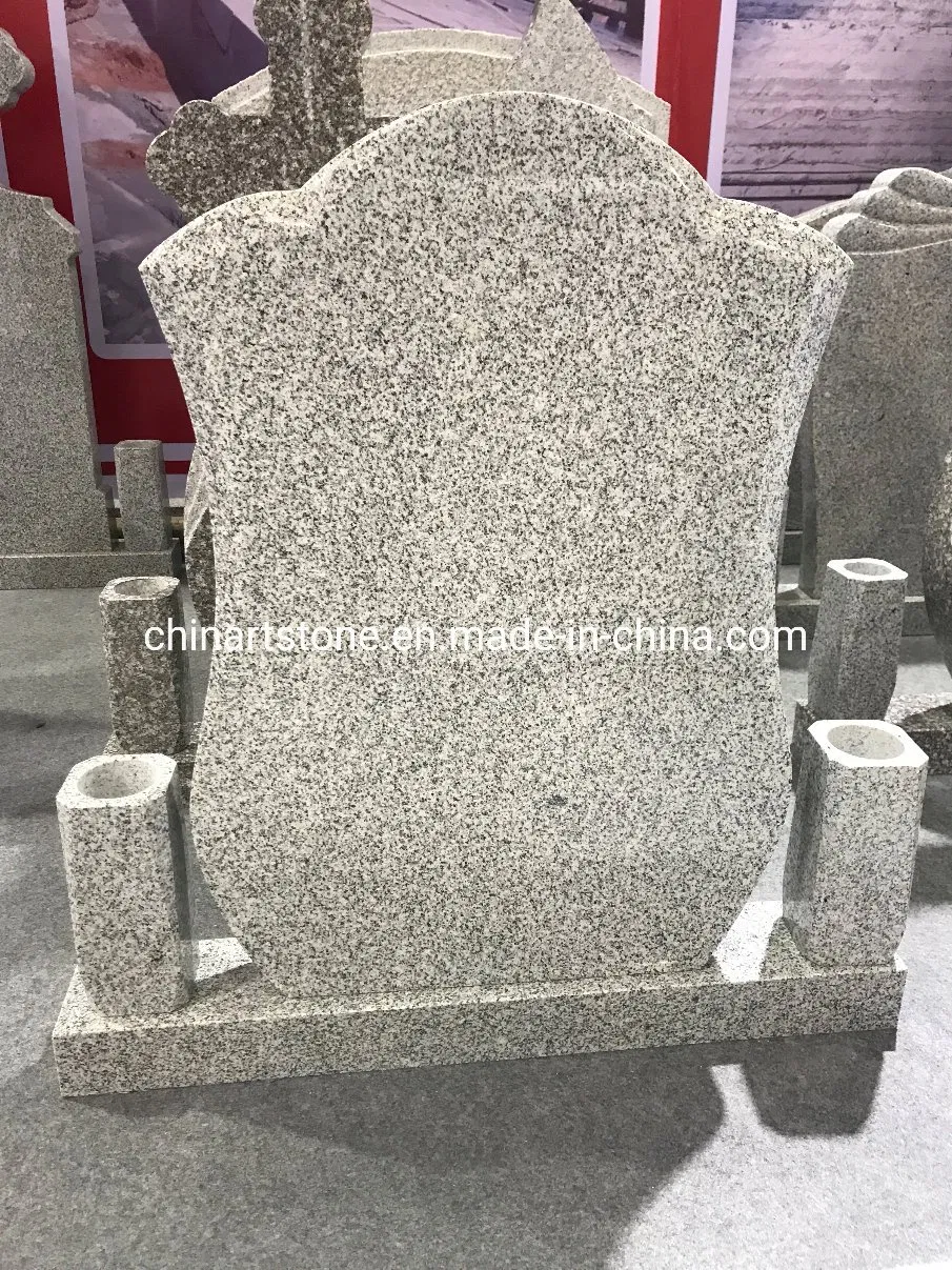 Simple Europe Granite Tombstone Headstone for Ceremony