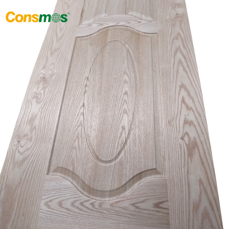 Consmos Melamine Paper Wood Veneer HDF Moulded Door Skin