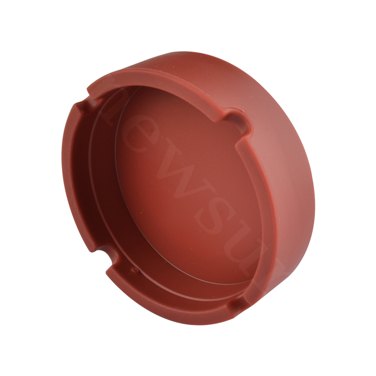 Factory Cigar Ashtray Silicone OEM Logo Indoor Unbreakable Burn-Resistant Home Ashtrays Cigarette Ashtray