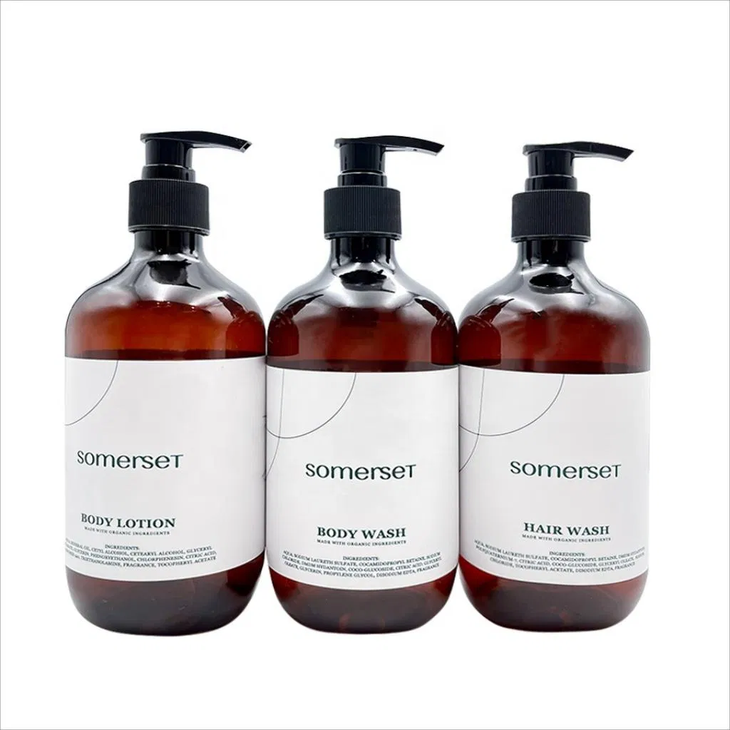 Custom Logo Hotel Wall Mounted 500ml Shampoo Showel Gel Hotel Amenities
