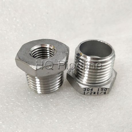 Professional China Manufacturer CNC Machining Stainless Steel Couplings NPT Threaded Bushing