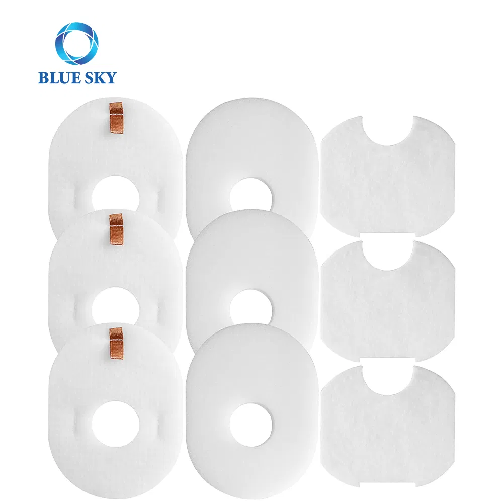 White Foam Felt Filters for Shark Hv300 Vacuum Cleaners Replace Part # Xffv300