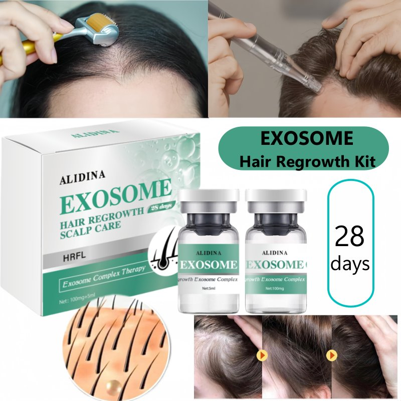 Exosome Hair Regrowth Booster Stem Cell Growth Anti Hair Loss Exosome Therpay for Hair Regrowth