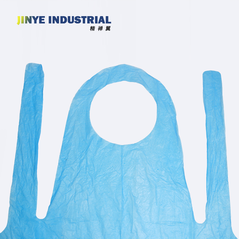 Disposable PE Apron Eco-Friendly HDPE LDPE Disposable Aprons