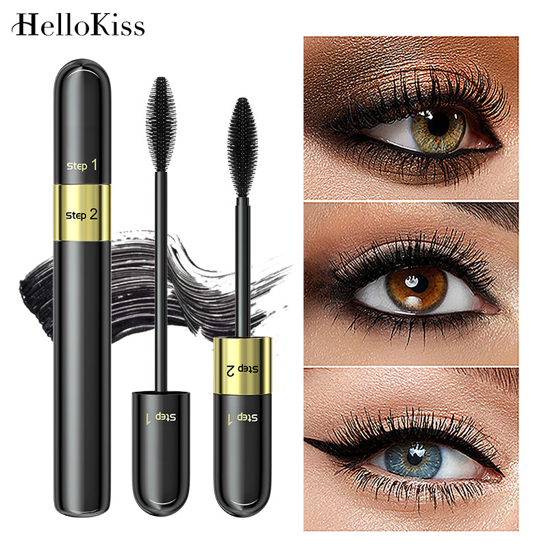 Mascara Waterproof and Slender, Thick and Curl Eyelash Makeup Product
