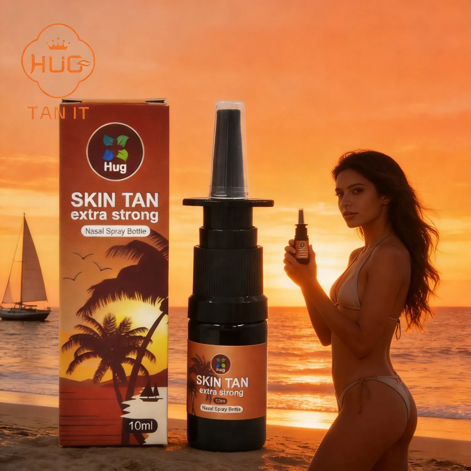 2026 Hot Sale 10ml Extra Strenght Nasal Tanners Best Self Tanners 10ml Mt2 Nasal Spray Tanning