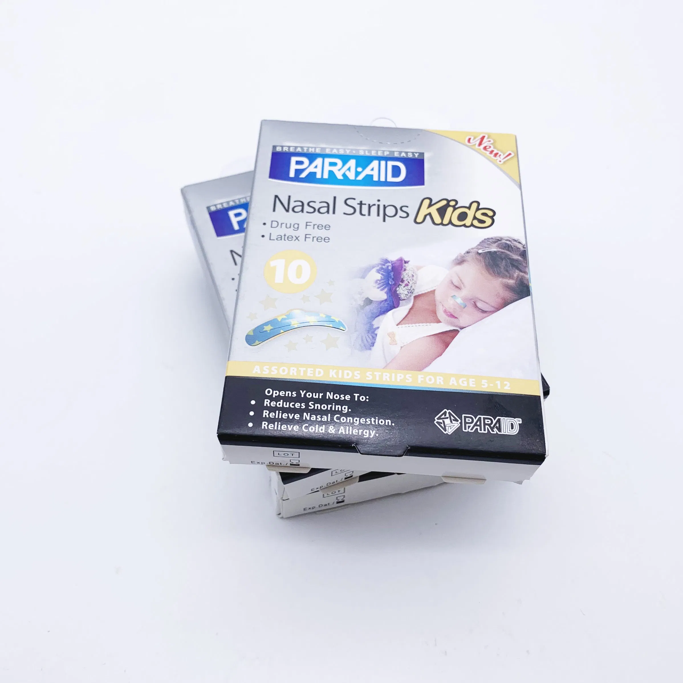 OEM Flexible Self-Adhesive Breath Cartoon Nasal Strips for Kids