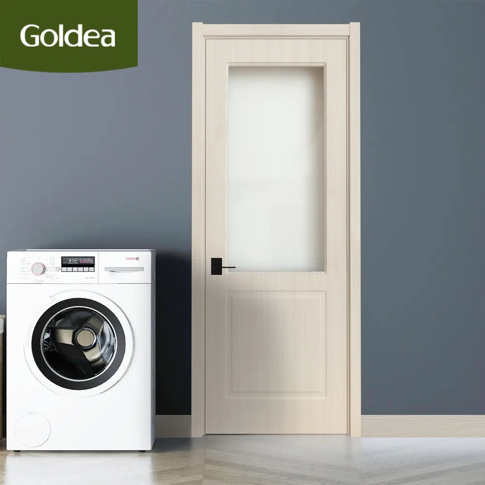 Solid Wood Core Entry Door - Durable Flush Design