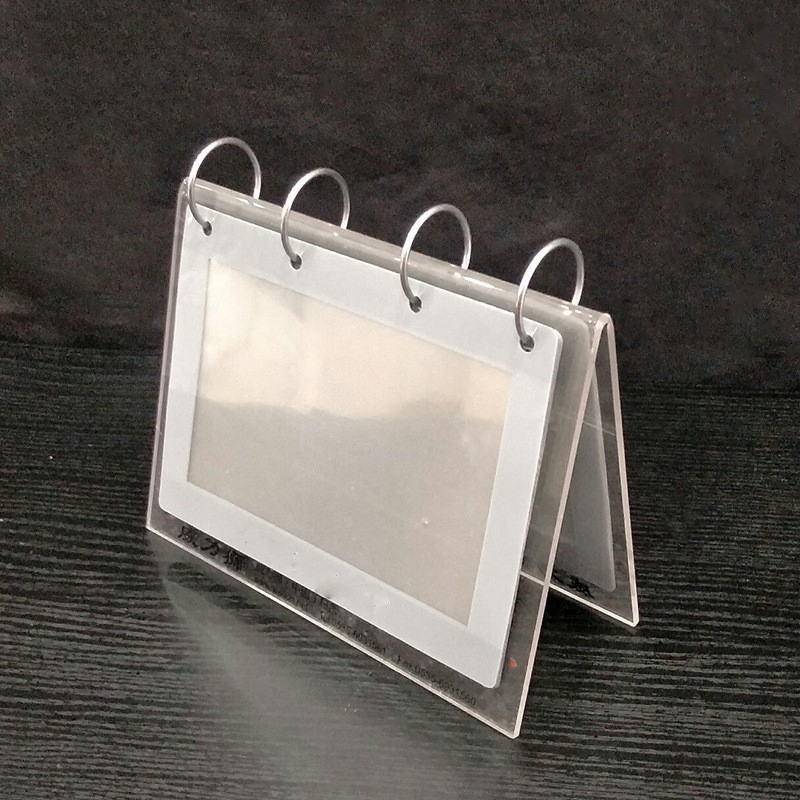 Display Stand Plastic Acrylic Table Letter Advertising Sign Desktop Billboard