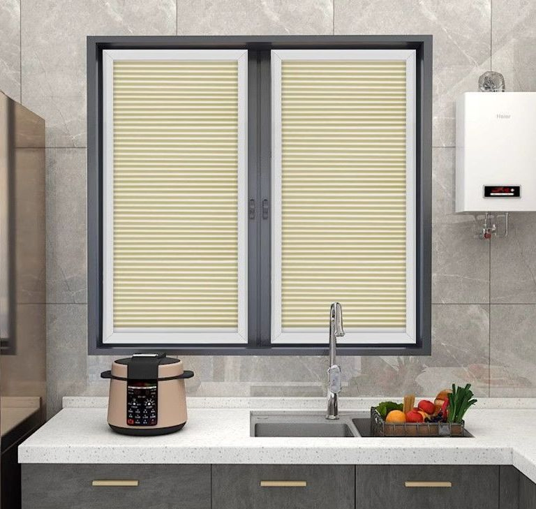 Cordless No Drill Cellular Blinds for Window