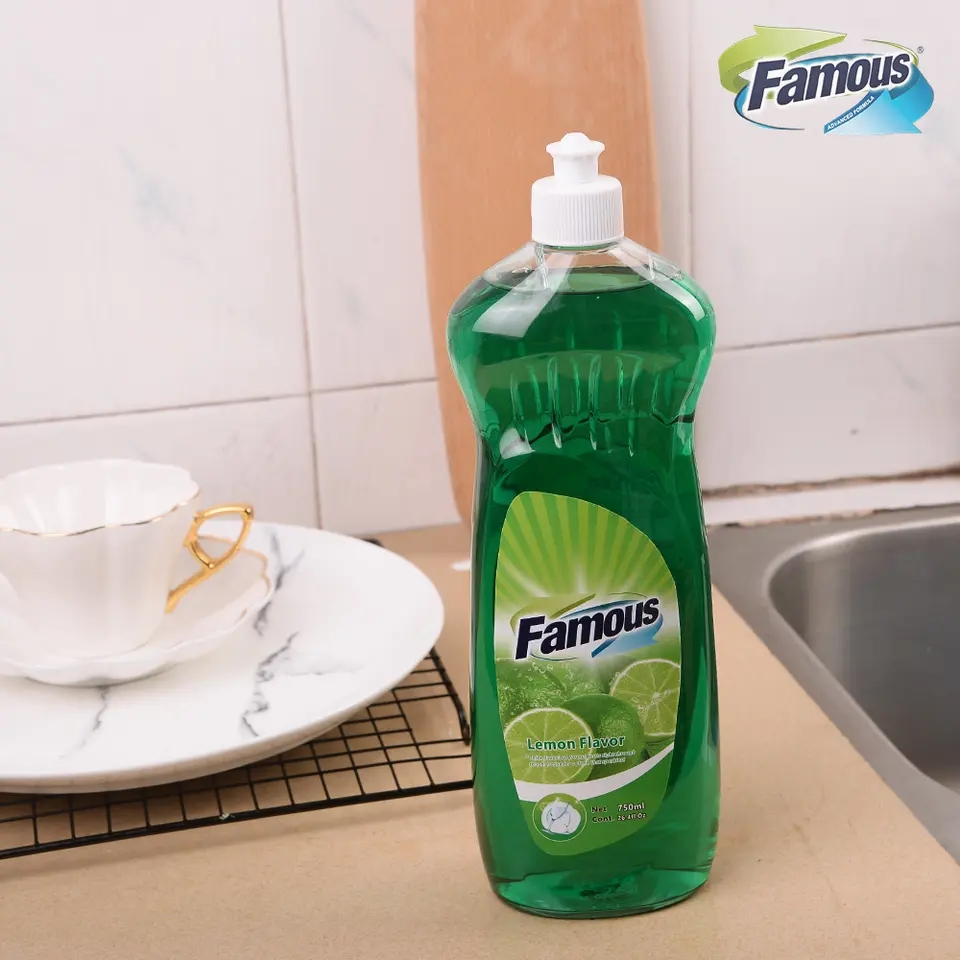 High-Quality Dishwashing Bowl Liquid Soap Ginger Detergent Dish Washing