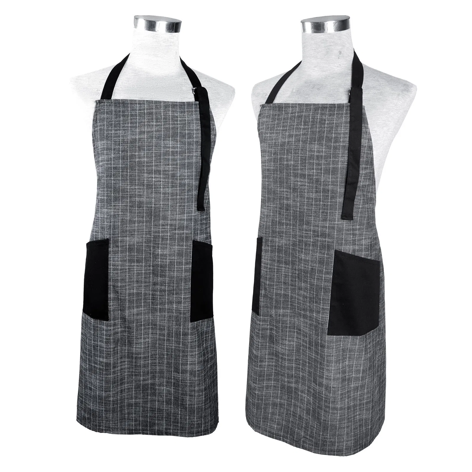 Reusable Kitchen Apron for Restaurants & Cafes Custom Logo Option Eco-Friendly Cotton Lightweight & Durable Chef Uniform