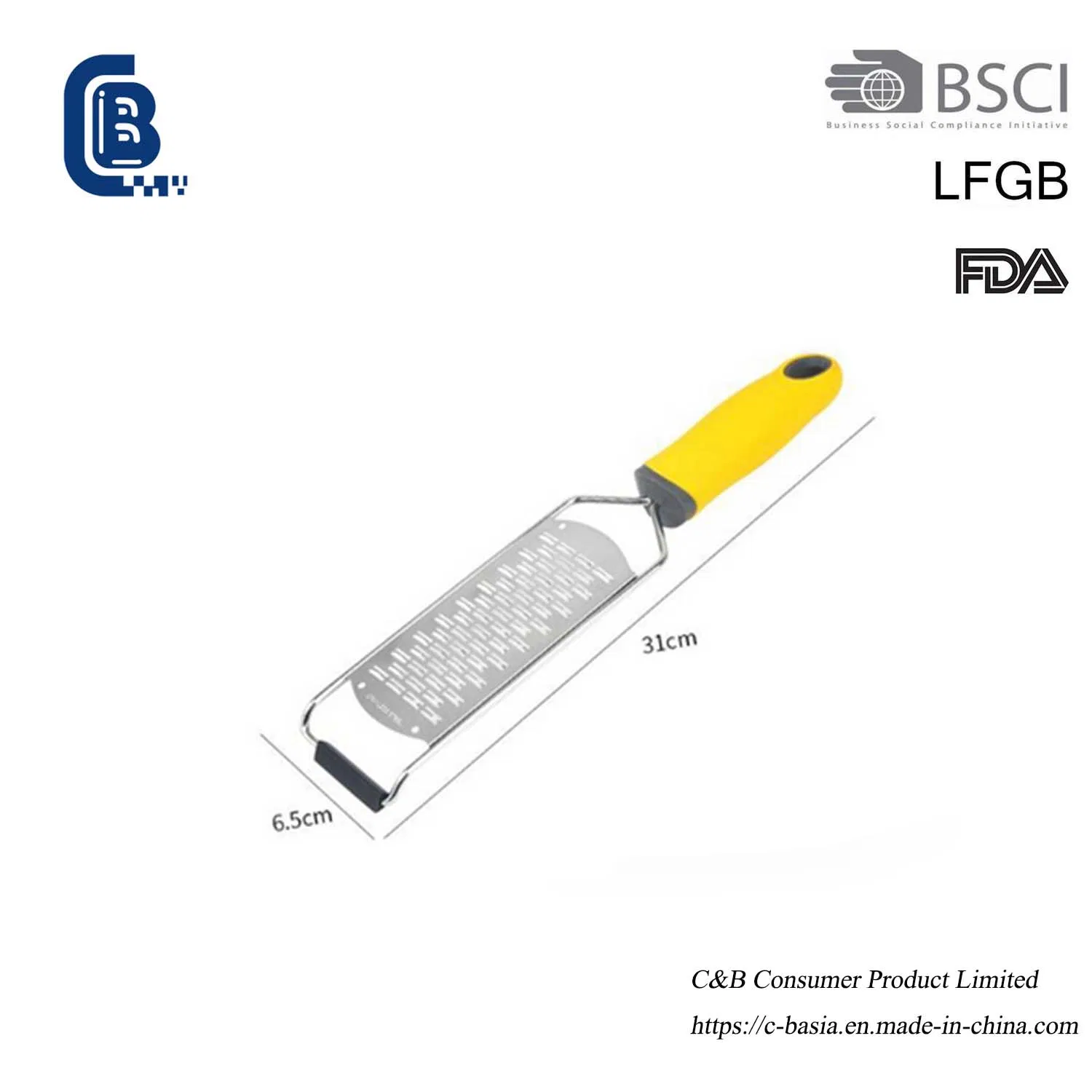 Терка-шинковка 4 в 1 для кухни с пластиковой ручкой