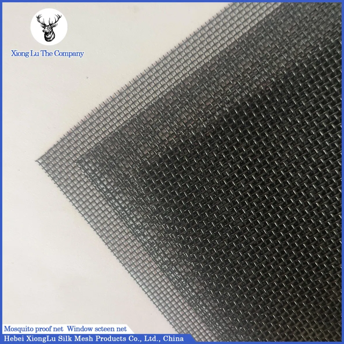 Xionglu 304 Material 090 Diameter Black Stainless Steel Security Window Screen Mesh, Stainless Steel Insect Screen,Insect Window Screen Anti-Theft Window Screen