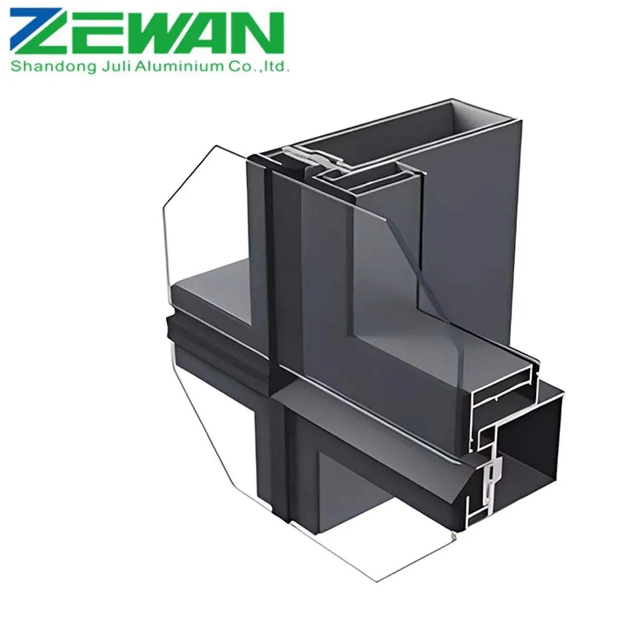 Curtain Wall Cladding Exterior Facade Unitized Stick Frame System Design