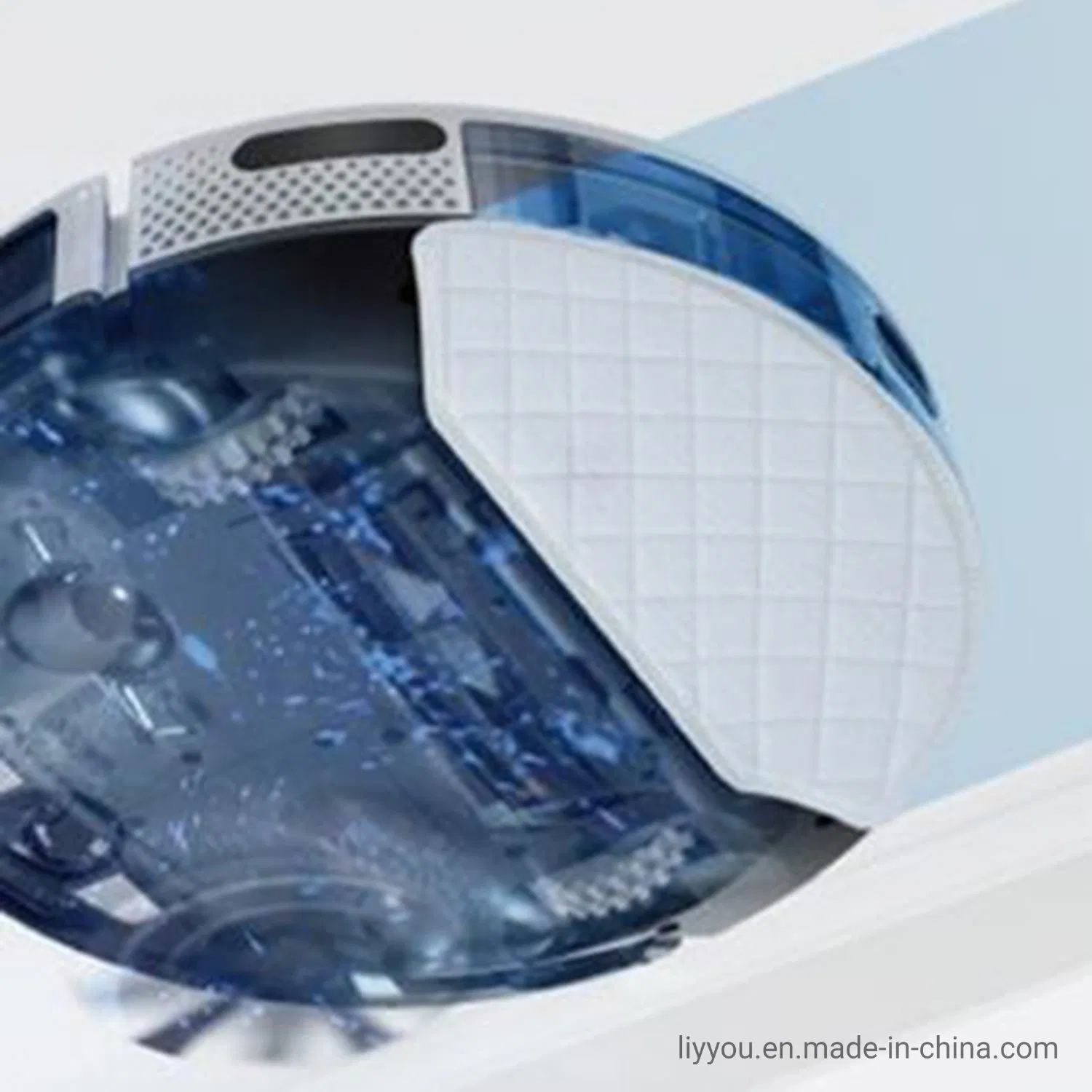 Self-Emptying Robot Vacuum Cleaner Lidar Navigation