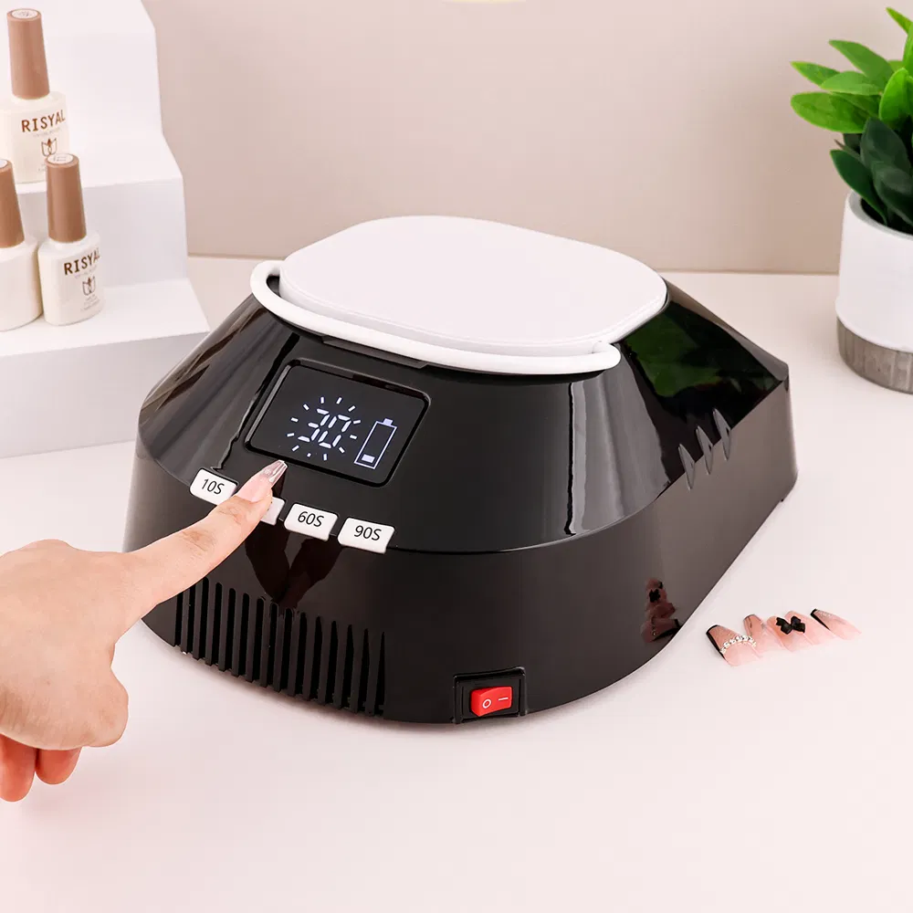 86W Portable Rechargeable PRO Cure Cordless Long Battery Life LED UV Lamp for Professional Nail Salon Studio