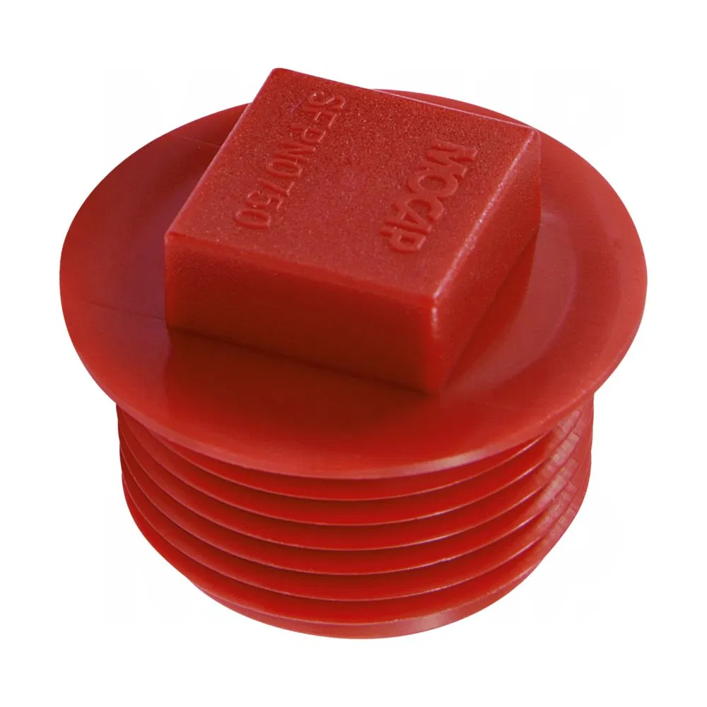 Hydraulic Hose Fittings 1/2" NPT Plastic Thread Male Plug with Sealing