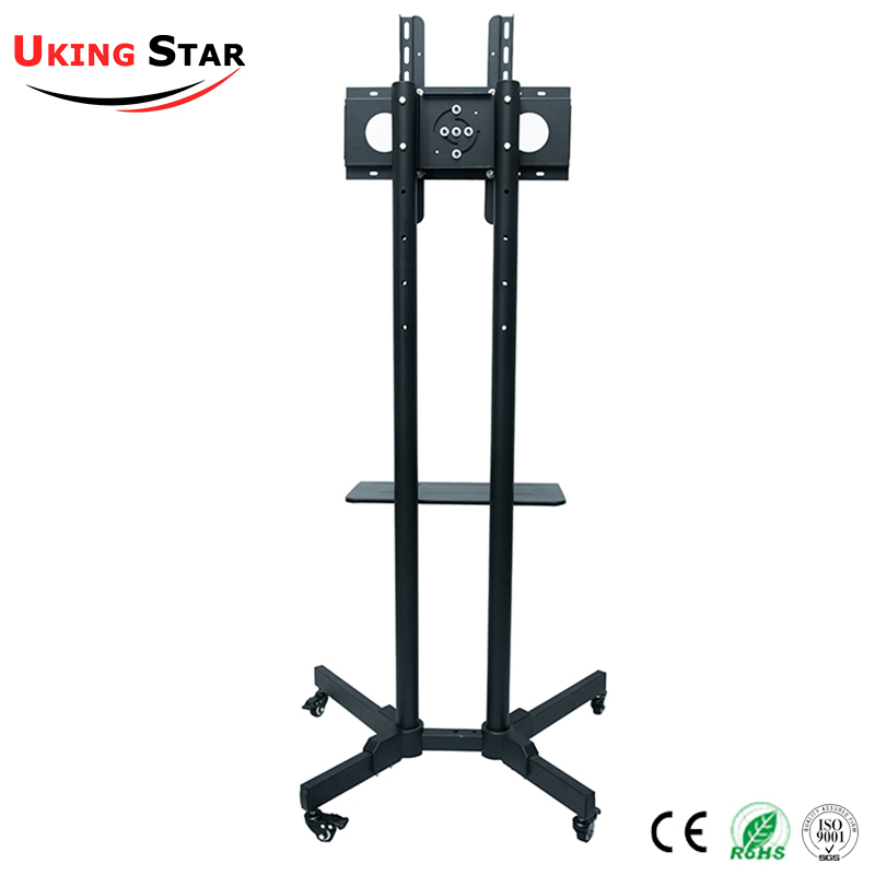 2024 New Mobile TV Trolley 32"~55" Adjustable Telescopic Interactive Display Stand
