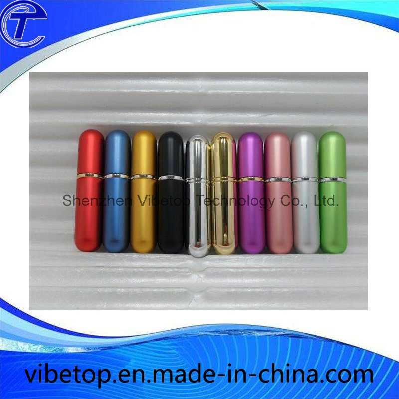 5ml Aluminum Sprayer Perfume Bottle with Open Window