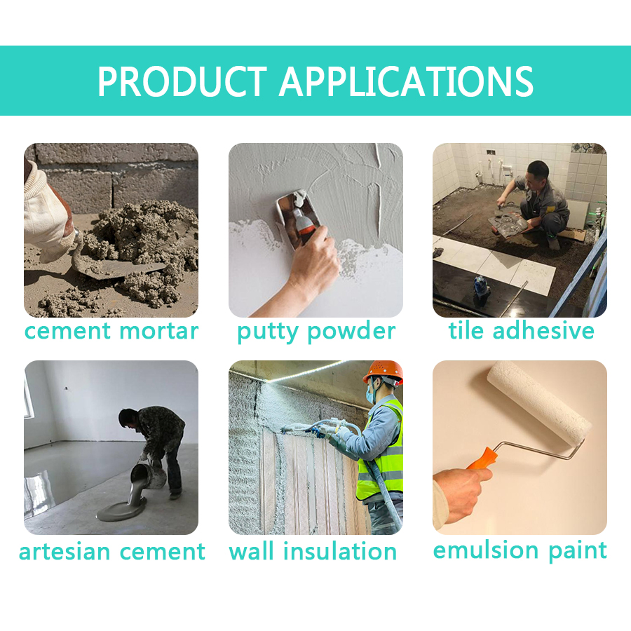 Rdp Vae Redispersible Polymer Powder Rdp for Construction Water-Based Paint Additives