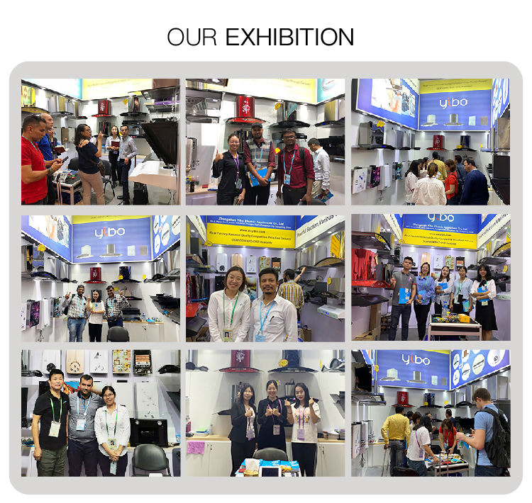 Kitchen Appliance Premium CE CB Kitchen Range Hood with 3 Speed Touch Switch