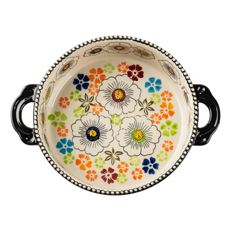 Premium Ceramic Baking Tray - Oven-Safe Dinnerware Set for All Occasions