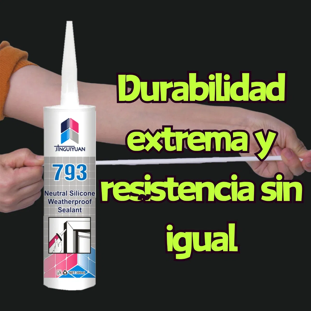 Sellador De Baldosas Con Fungicida Silicona De Alta Calidad Resistente Al Calor