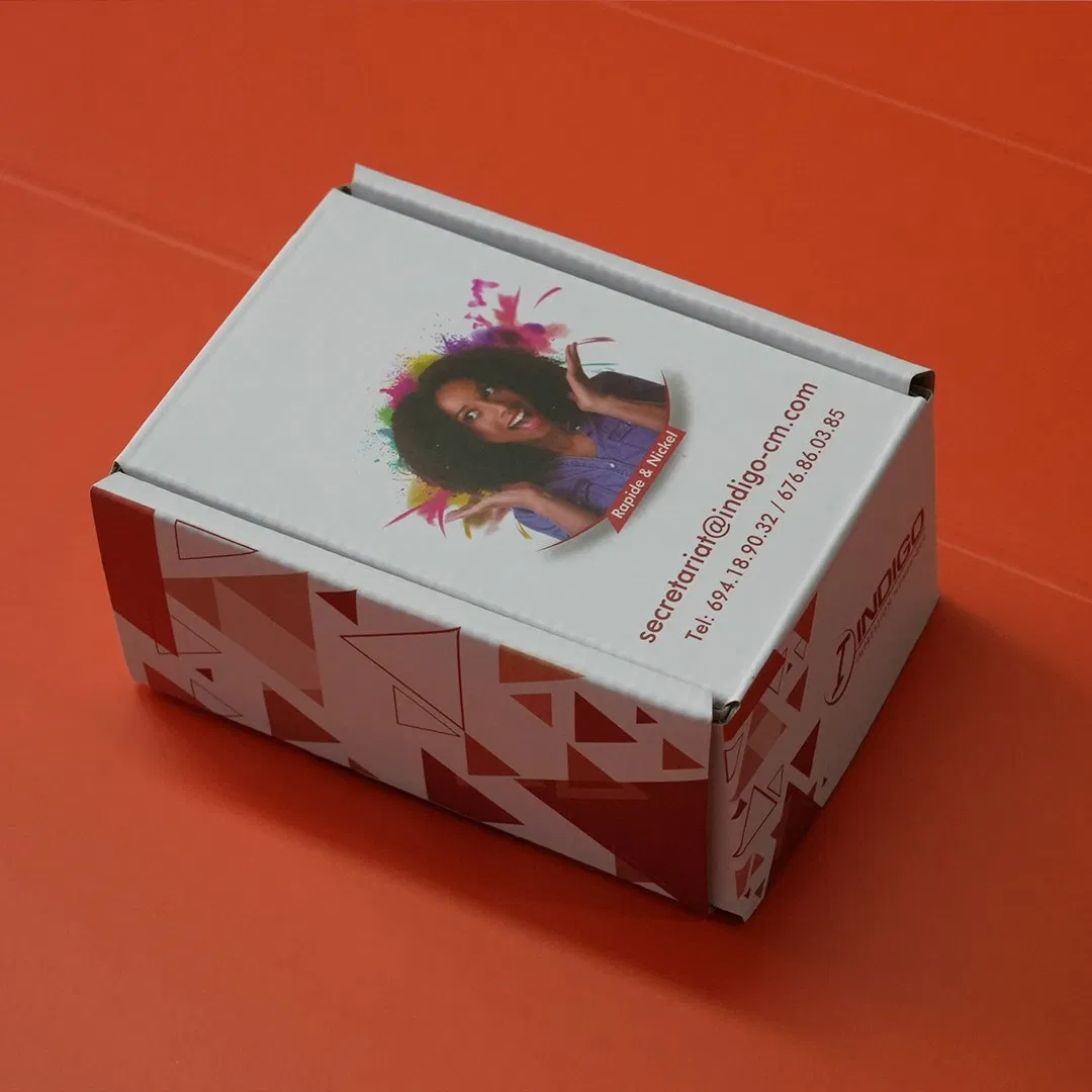 Gold Foil Logo Black Paper Packing Box Heavy Duty Corrugated Custom Shipping Box for Clothes