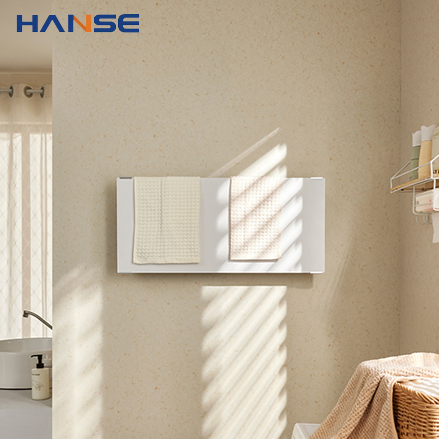 Customized Wall Mounted Towel Bar Hardware Rack Aluminum Alloy Electric Heated Towel Rack for Bathroom