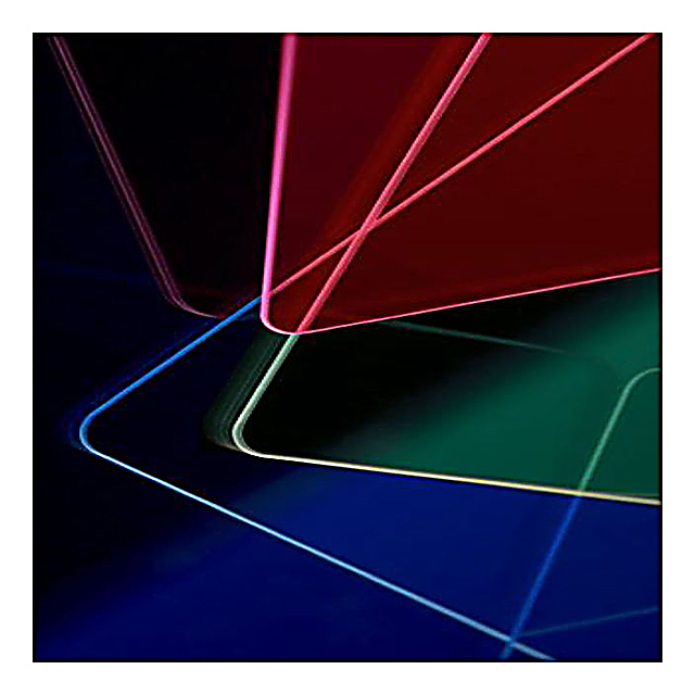 0.1-1.1mm Optical Coated Filter Optical Glass Corning Exg Sheet Glass Thickness