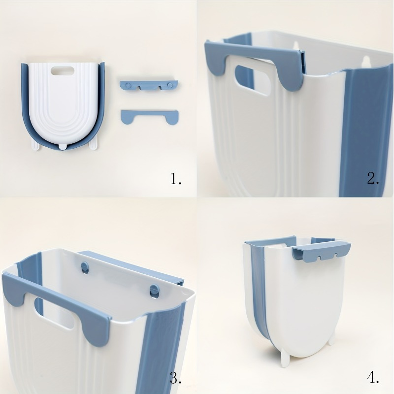 Promotional Wholesale New-Style Collapsible Hanging Space-Saving Trash Can Rubbish Container