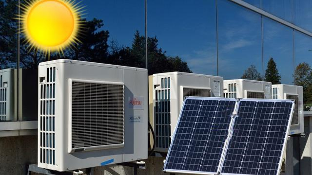 New Energy Conservation off-Grid Solar Photovoltaic Air Conditioning Climatiseur Aircon 220-240V150Hz/60Hz 110-120/60Hz