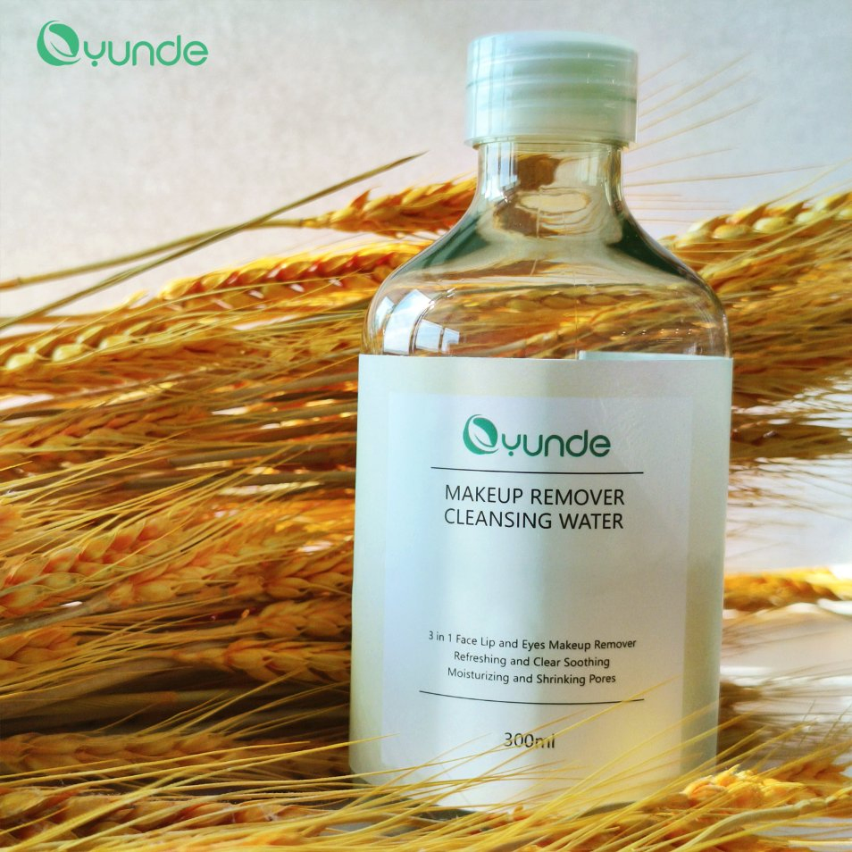 Private Label Refreshing and Clear Soothing Makeup Remover Cleansing Water