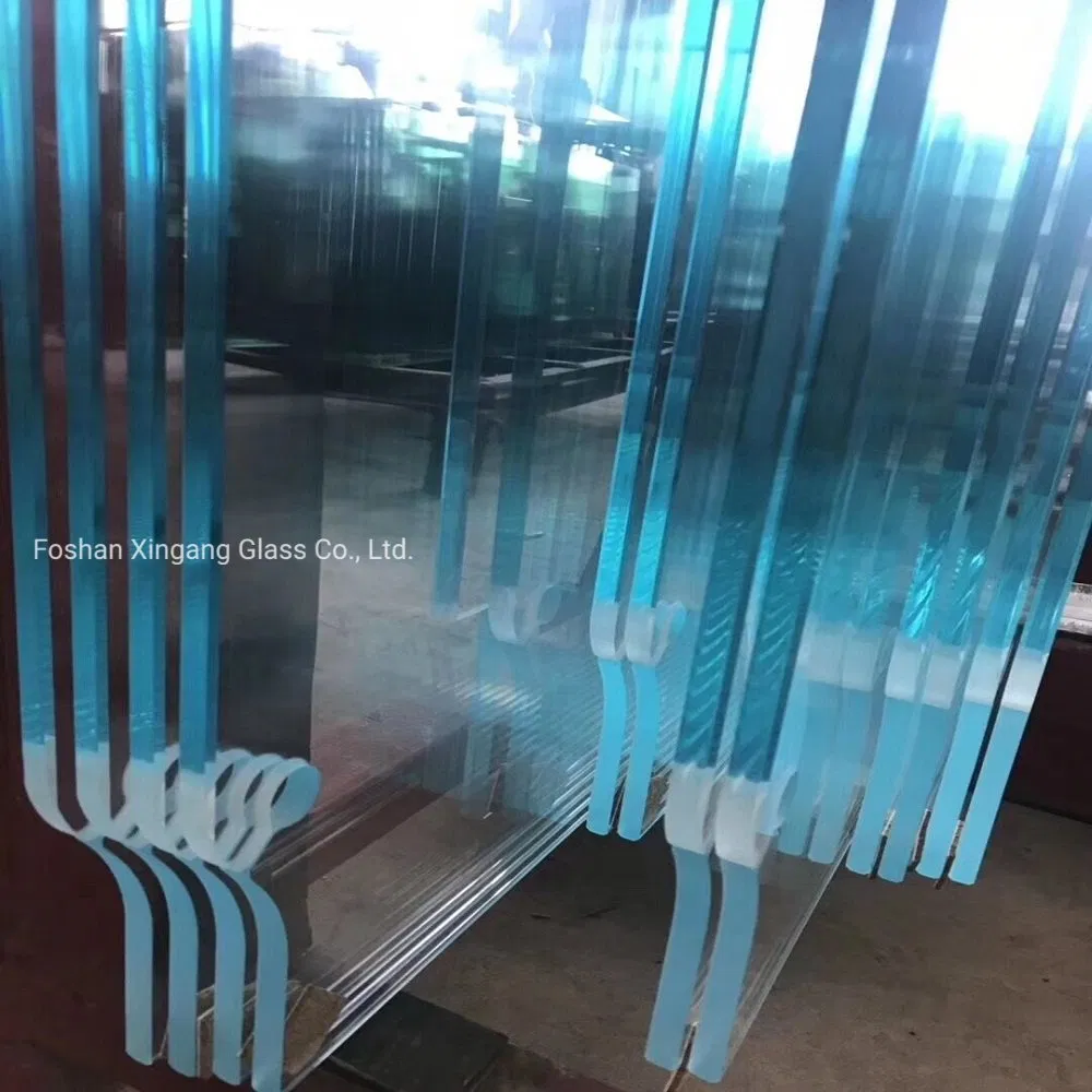 High Security Ultra Large 15mm 19mm Clear Tempered Glass Building Glass