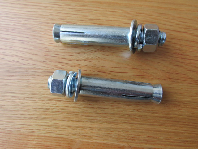 Carbon/ Stainless Steel Anchor Bolt High Tensile Strength Yellow Zinc