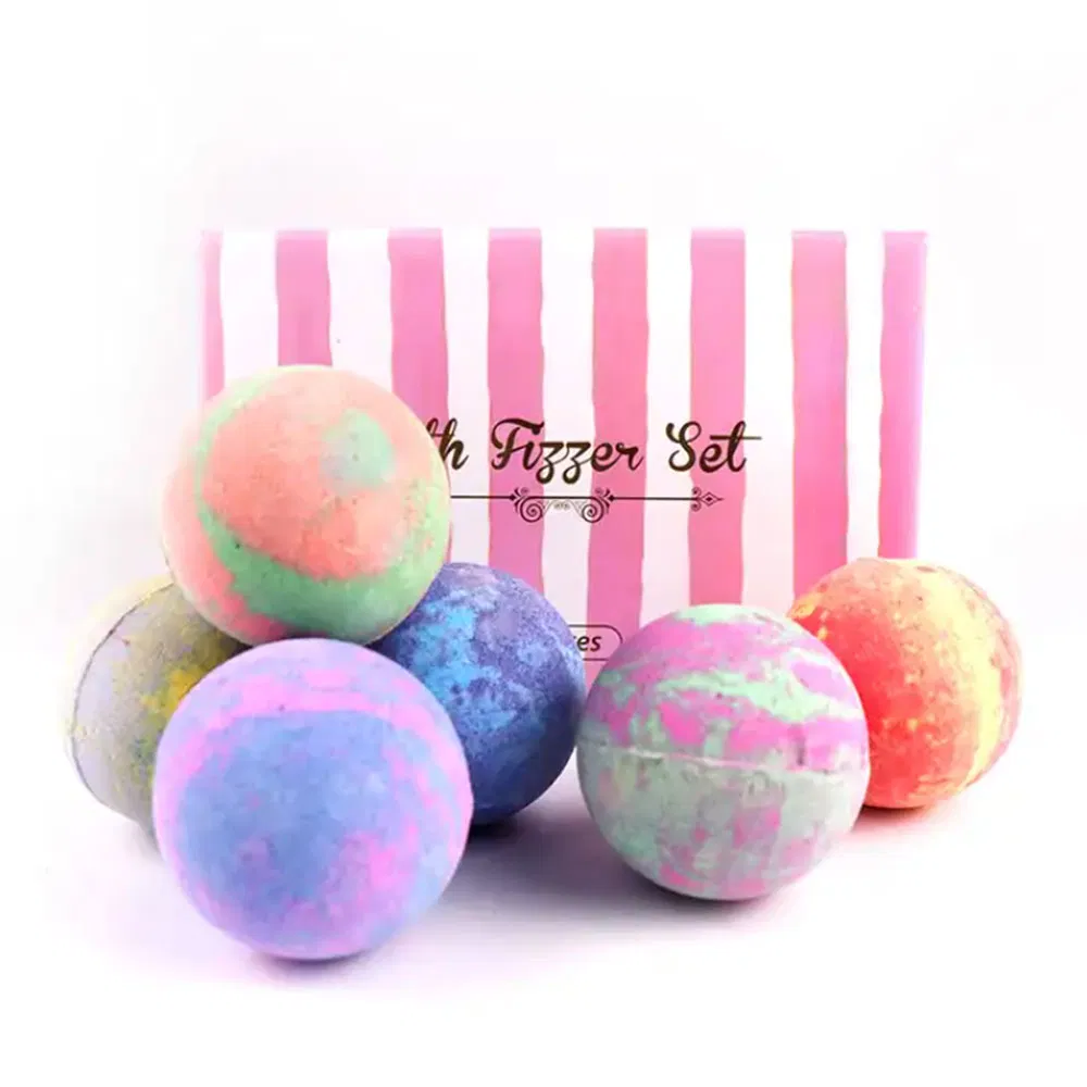 Aromatherapy Bath Bombs Oils SPA Relaxing Gift Set Bubble Bath Bombs