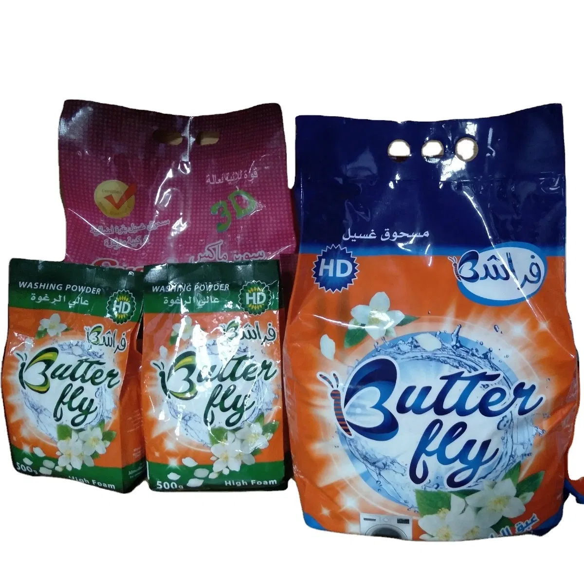 Factory Wholesale Scented Natural Unbleached Multifunctional Organic Base Laundry Detergent Powder