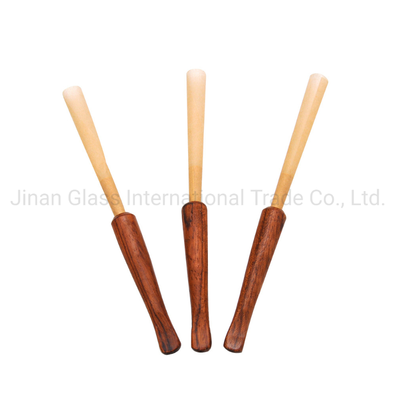 Classic Wooden Pipe Mini Portable Wooden Cigarette Holder