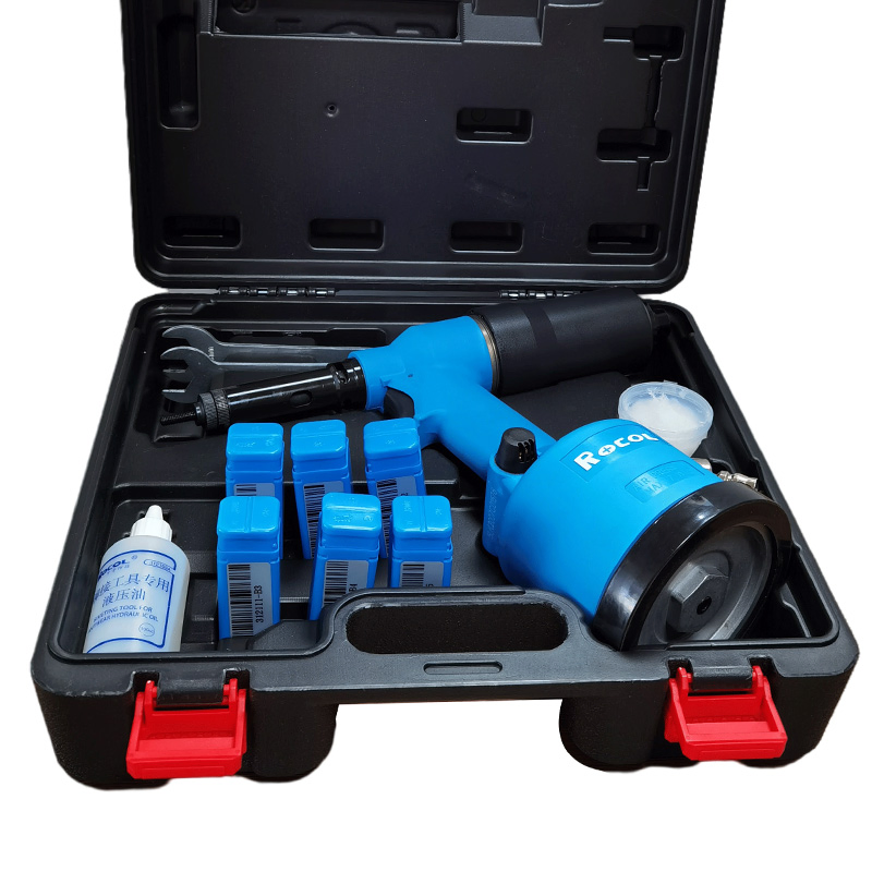 Casting Free Maintenance Lower Noise Hydro-Phneumatic Hand Nut Riveter