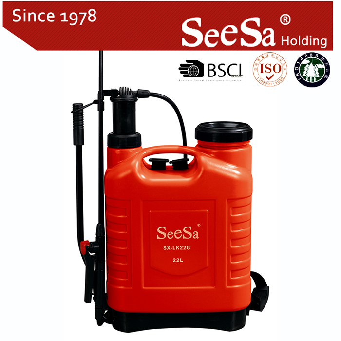 22L Agricultural Manual Air Pressure Back Pack Sprayer (SX-LK22G)
