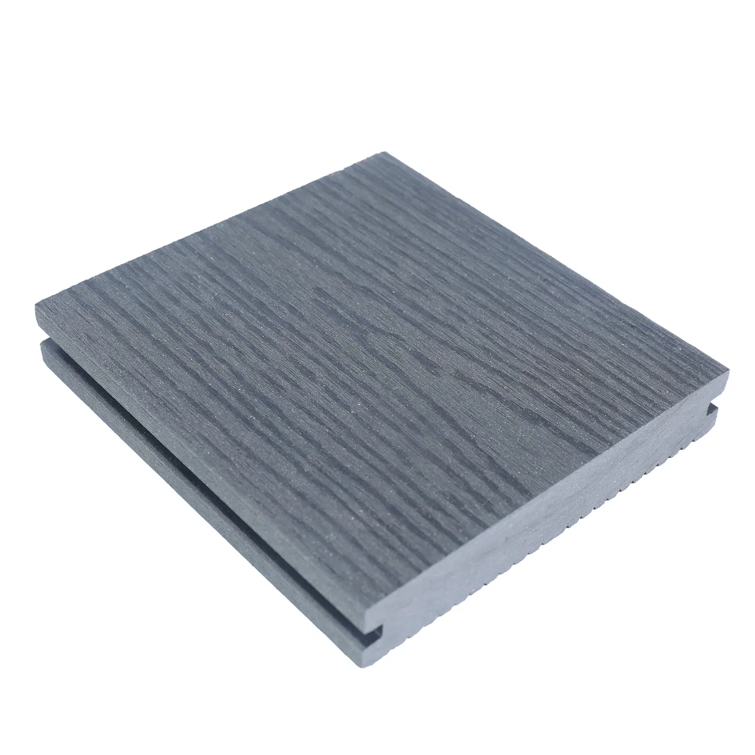 Exteior Waterproof Solid Wood Polymer Composite Outdoor WPC Flooring Decking (140*25mm)