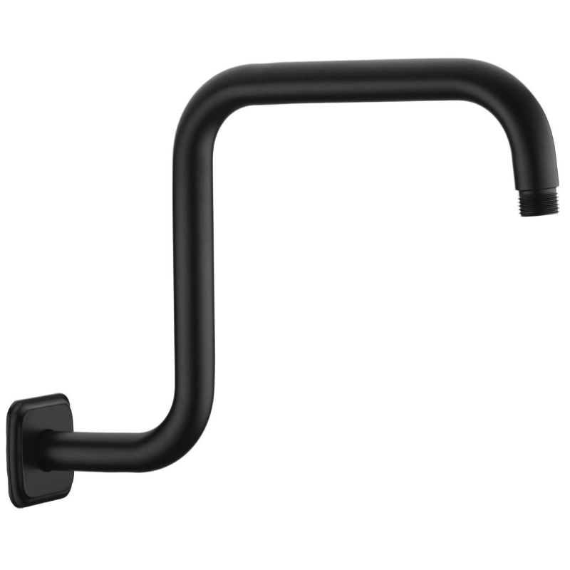 Bathroom Wall 12 Inch Round 201 Stainless Steel Chrome Shower Arm
