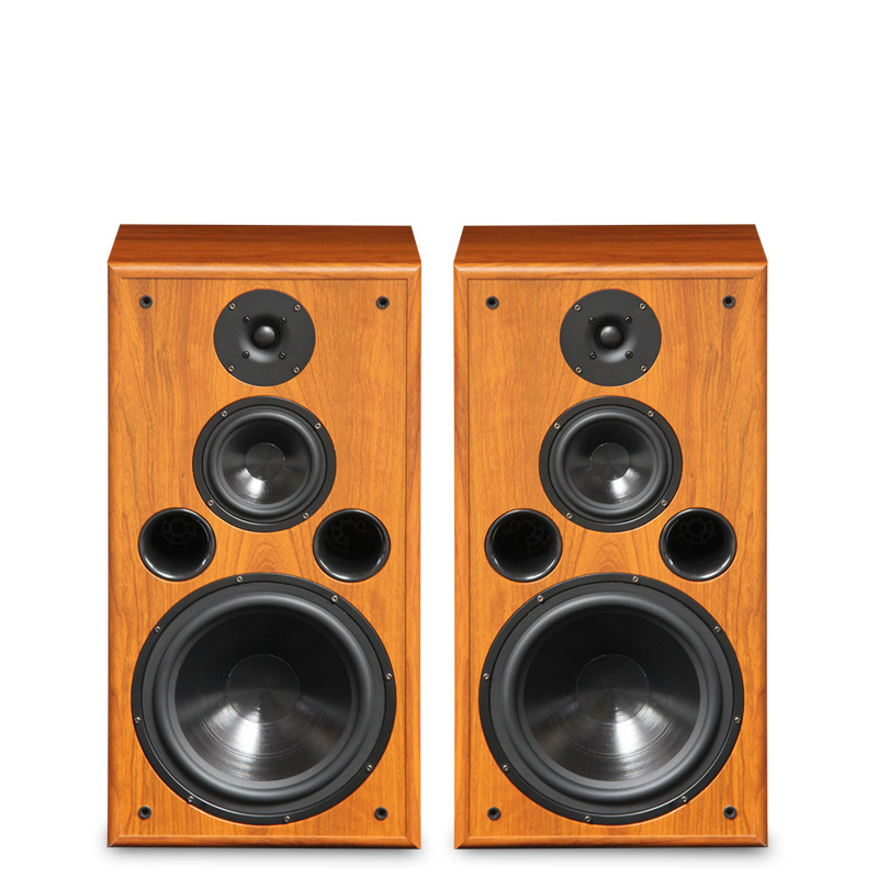 Passive Bookshelf Speaker 2 Way Home Theater Stereo Desktop 10-Inch